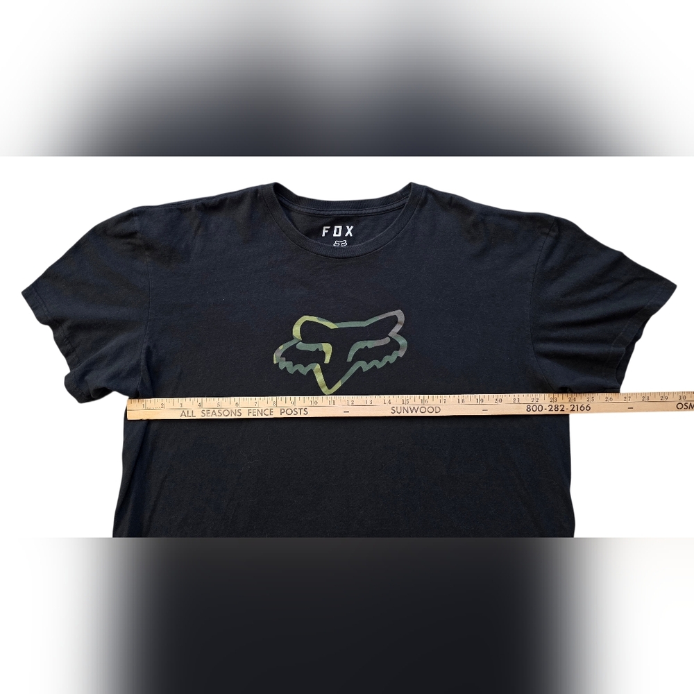 Fox Racing Camo Black XXL Moto Tee Shirt Offroad Gear - Picture 5 of 6